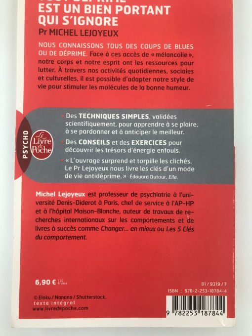 Tout déprimé est un bien portant qui s'ignore