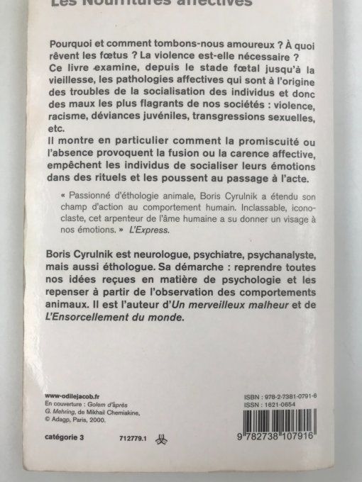 Les nourritures affectives