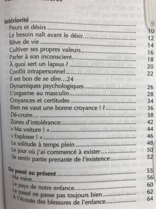 Vivre avec Soi