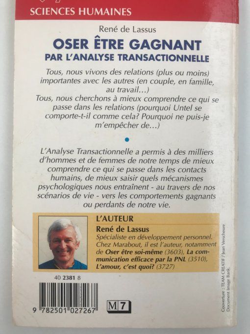 Oser Etre Gagnant Par L'Analyse Transactionnelle
