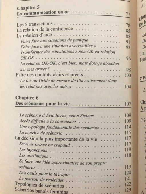 Oser Etre Gagnant Par L'Analyse Transactionnelle