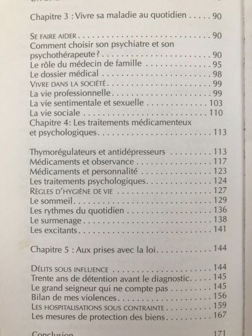 Vivre avec des hauts et des bas