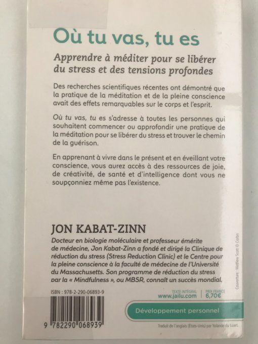 Où tu vas, tu es