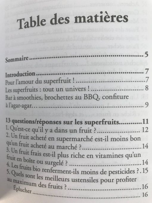Mes petites recettes magiques aux superfruits