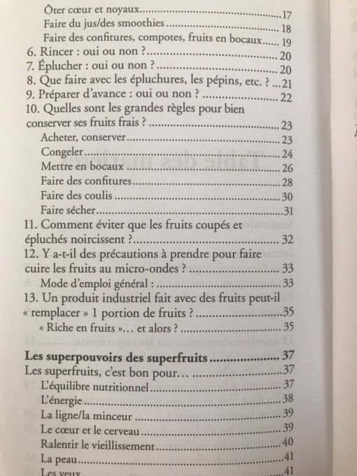 Mes petites recettes magiques aux superfruits