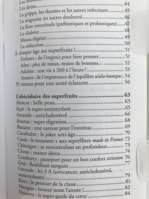 Mes petites recettes magiques aux superfruits