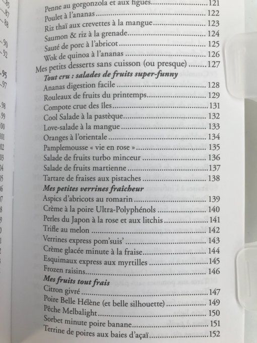 Mes petites recettes magiques aux superfruits