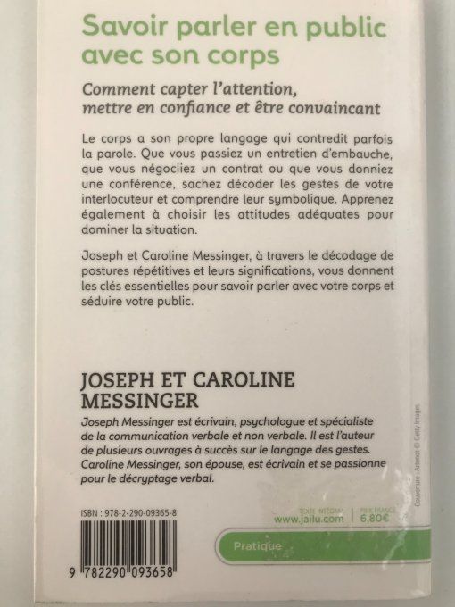 savoir parler en public avec son corps