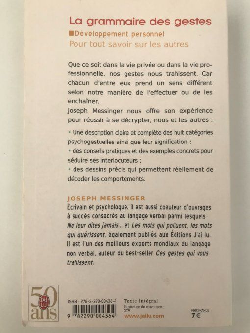 La grammaire des gestes