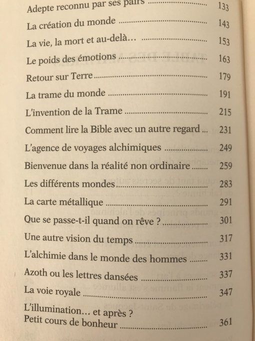 Un alchimiste raconte
