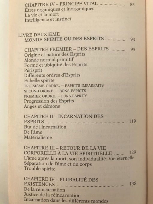 Le livre des esprits