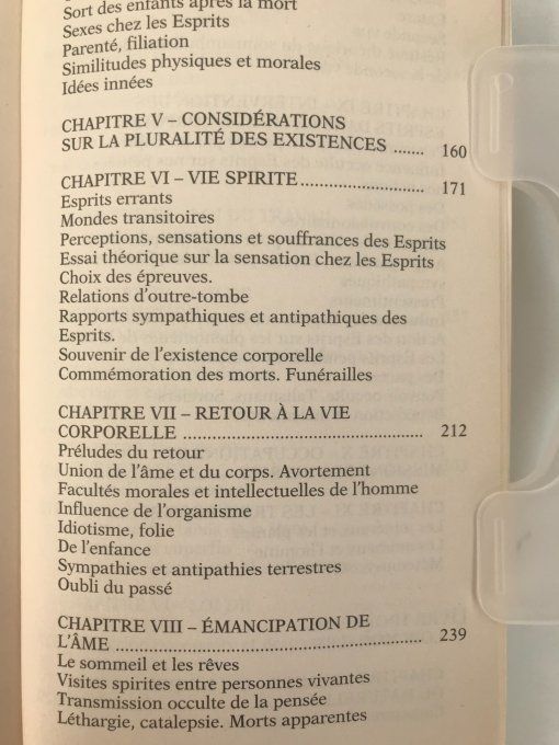Le livre des esprits