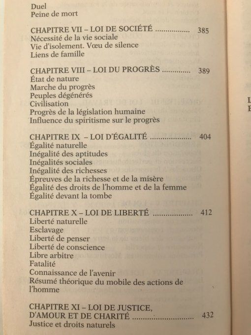 Le livre des esprits