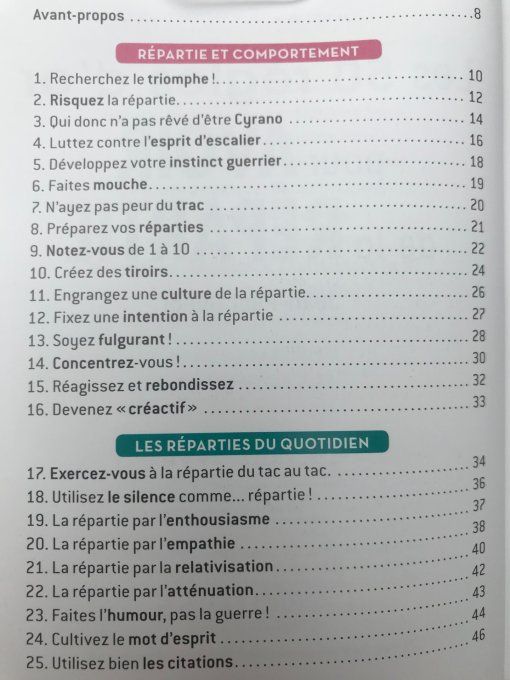 Les 50 règles d'or pour avoir de la répartie