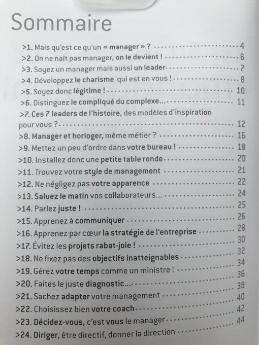 Les 50 règles d'or du management