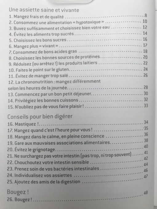 Les 50 règles d'or de la naturopathie