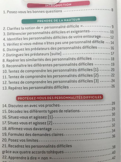 Les 50 règles d'or pour gérer les personnalités difficiles