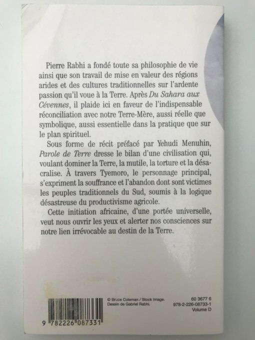 Pierre Rabhi. Parole de Terre
