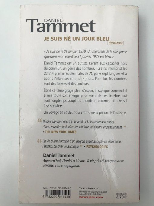 Je suis né un jour bleu