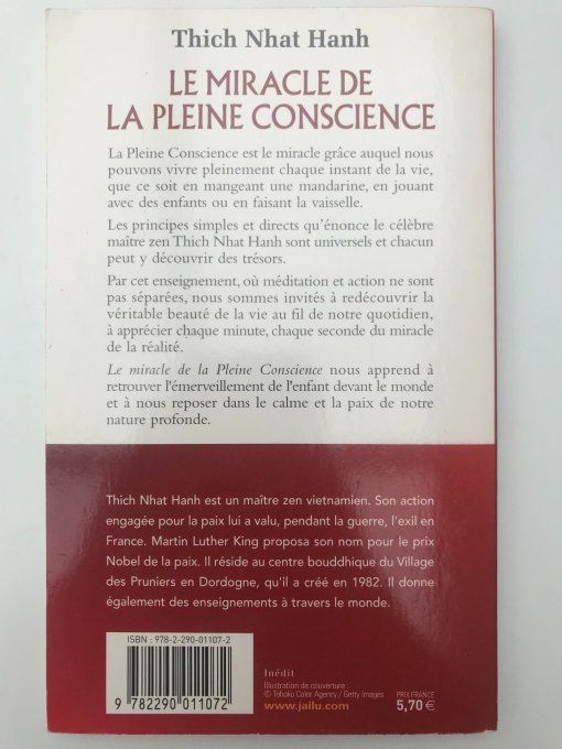 Le miracle de la pleine conscience
