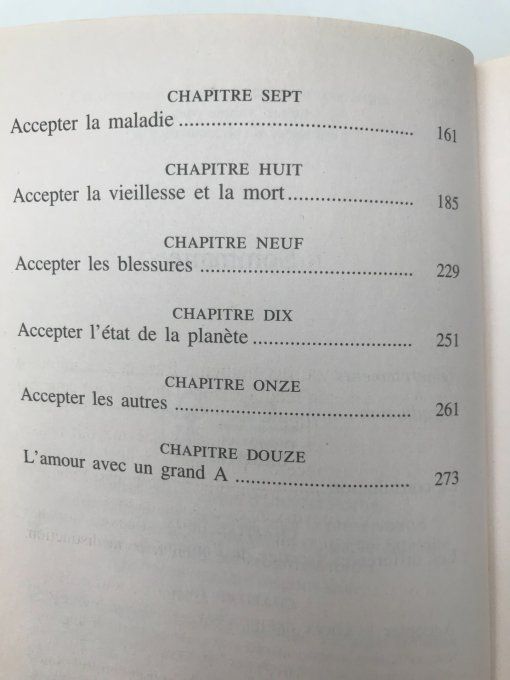 La puissance de l'acceptation