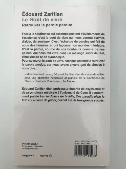 Le goût de vivre