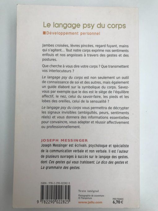 Le langage psy du corps
