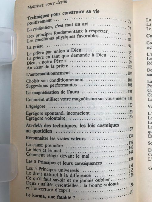 Maitrisez votre destin