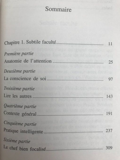 Attentif, concentré et libre