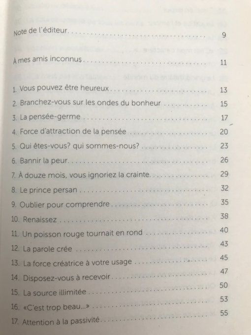 Le bonheur est en vous
