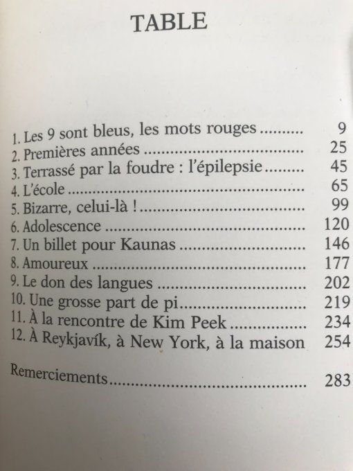 Je suis né un jour bleu