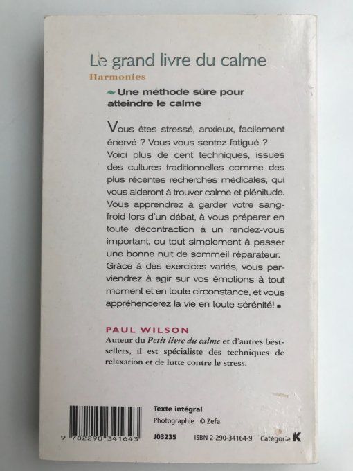 Le grand livre du calme