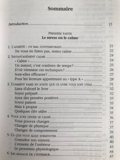 Le grand livre du calme