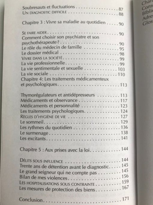 Vivre avec des hauts et des bas