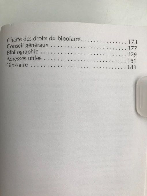Vivre avec des hauts et des bas