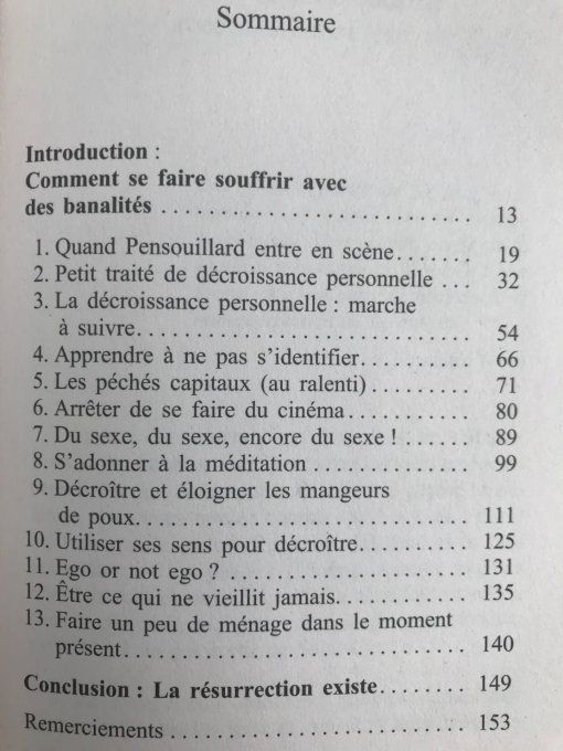 On est foutu, on pense trop!