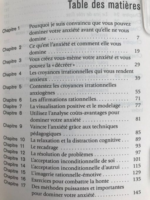 Dominez votre anxiété avant qu'elle ne vous domine