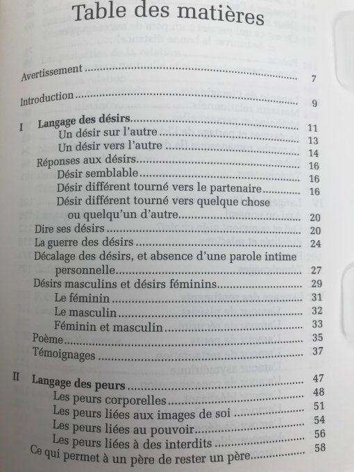 Aimer et se le dire