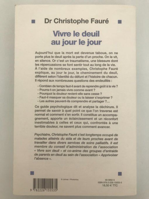 Vivre le deuil au jour le jour