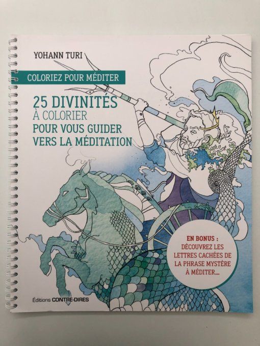 25 divinités à colorier