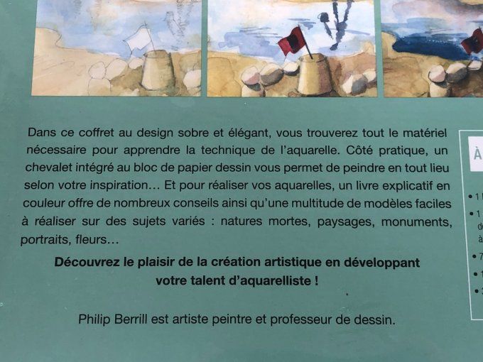 Coffret l'aquarelle