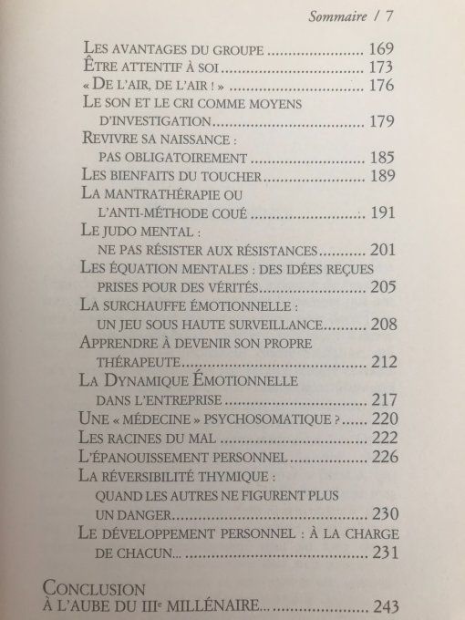 La thérapie du bonheur