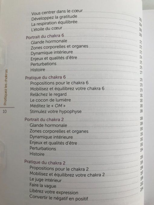 Pratiquez les Chakras