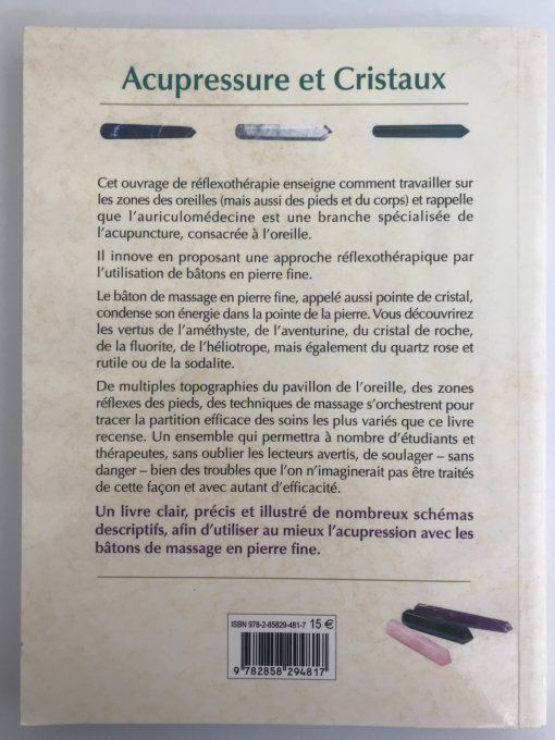 Acupressure et cristaux