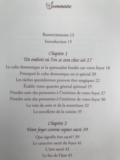 La Sorcière moderne au foyer