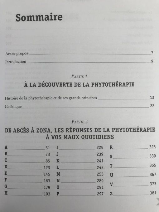 Phytothérapie