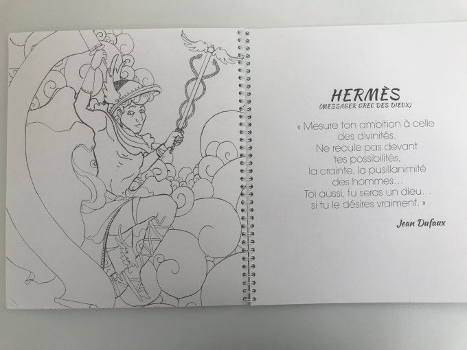 25 divinités à colorier