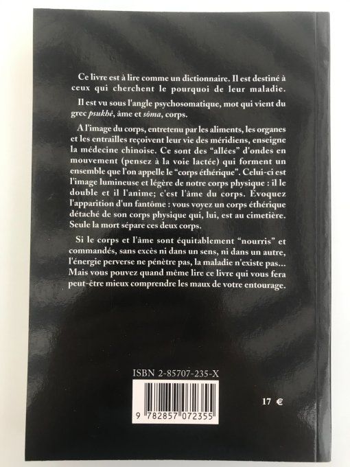 Pour une médecine de l'âme