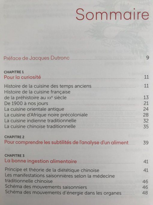 La cuisine des quatre saisons selon la médecine chinoise