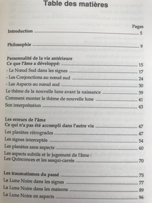 L'astrologie karmique et les métamorphoses de l'âme